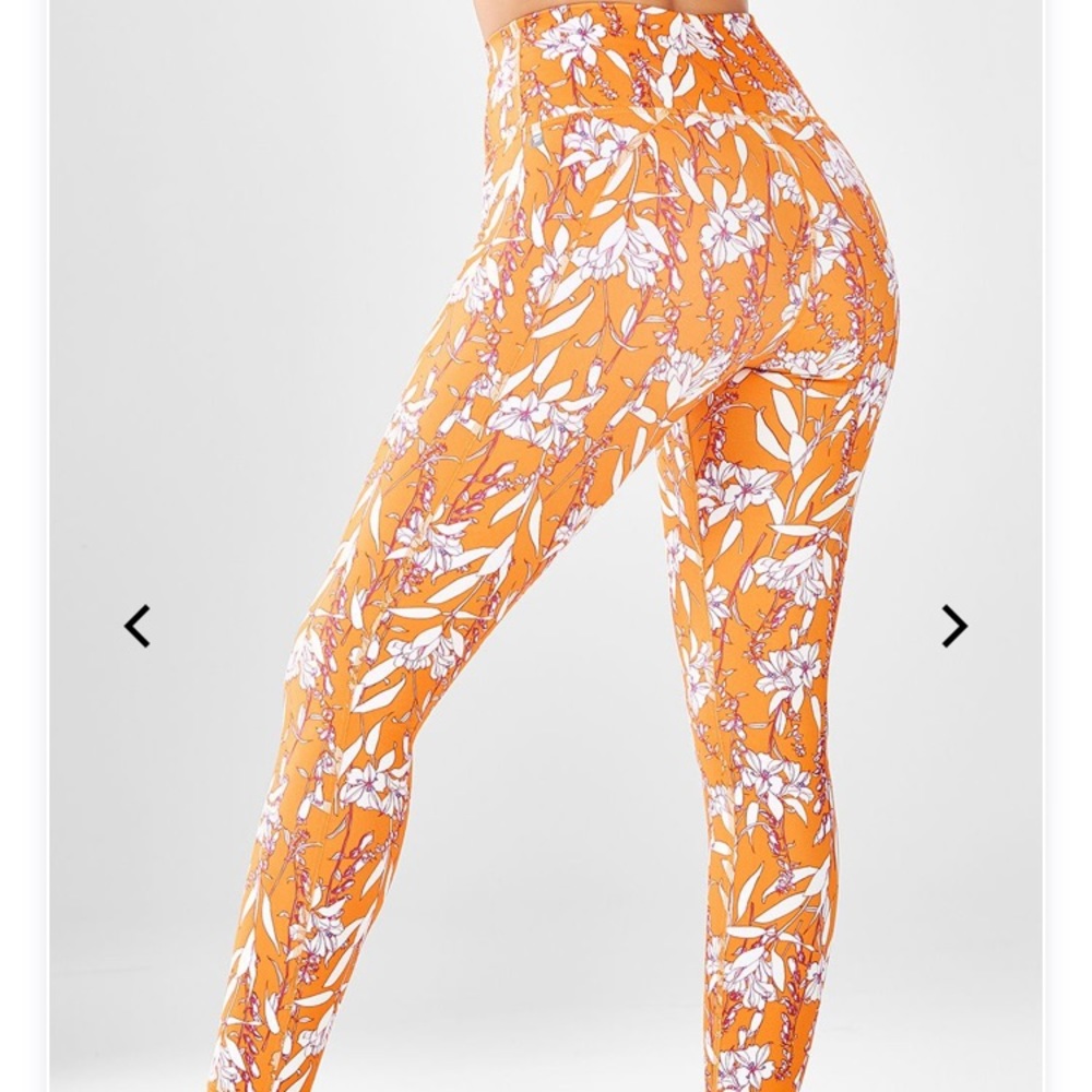 Floral High Waisted Fabletics Leggings